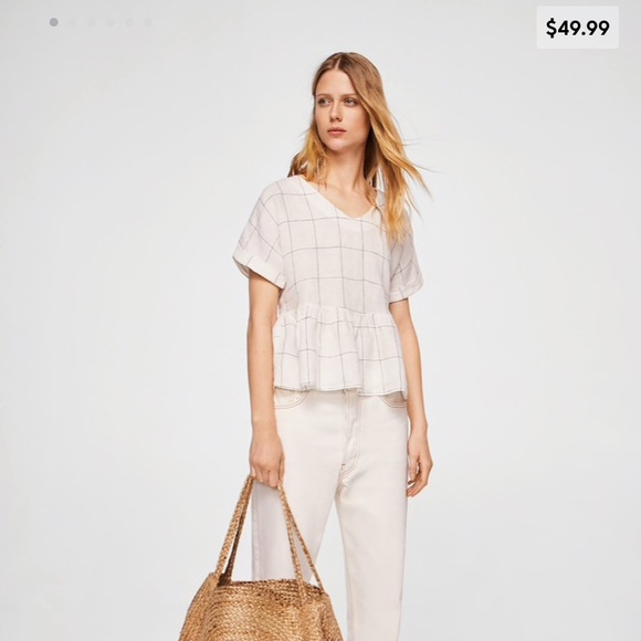 Mango pattern top - Picture 2 of 3